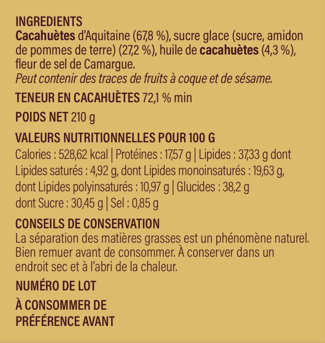 Onctueux Cacahuète